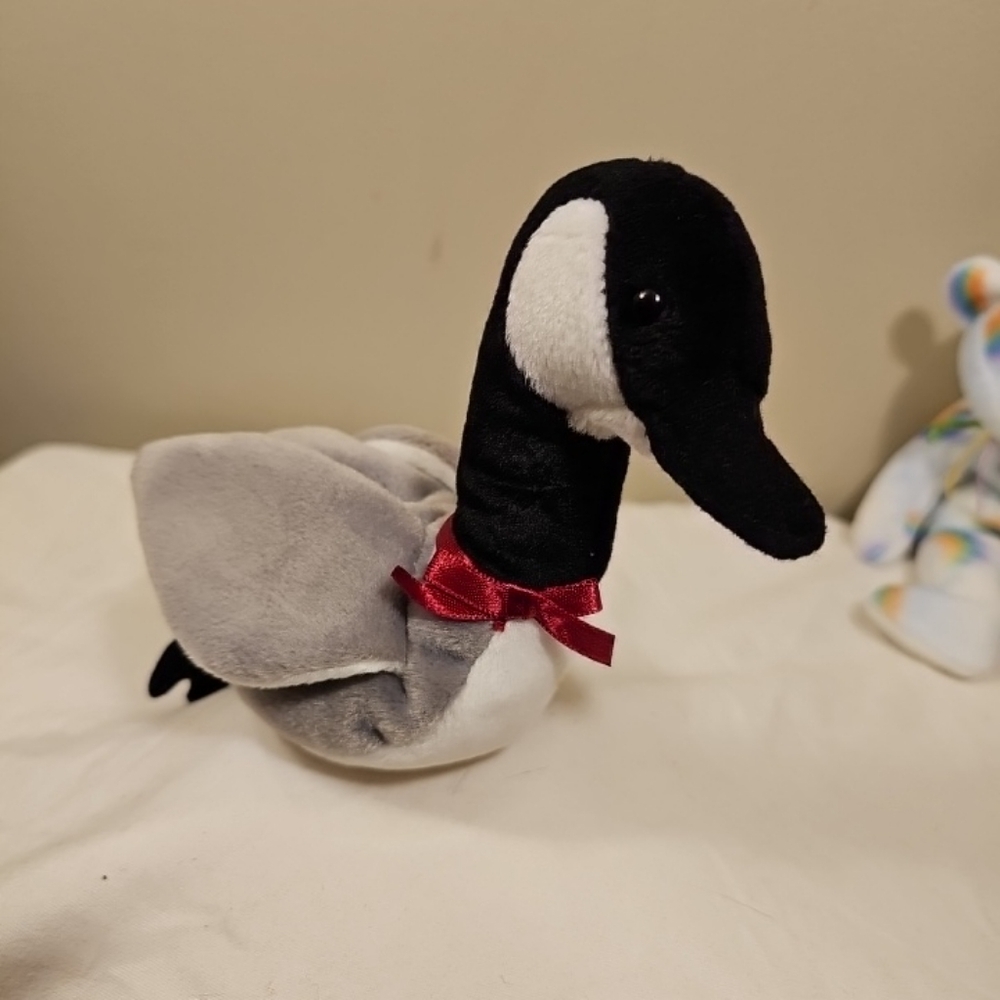 TY 1998 LOOSY THE GOOSE NEW WITH TAGS BEANIE BABY COLLECTIBLE